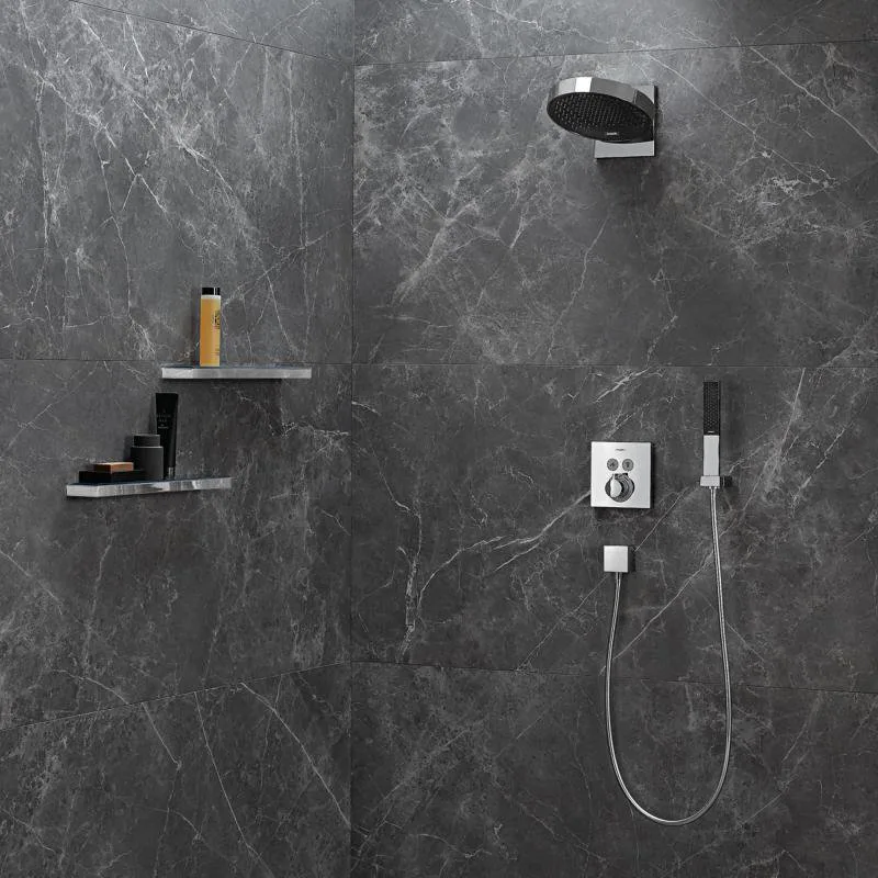 Душевой гарнитур Hansgrohe Rainfinity 26857000, хром Sancos — официальный сайт