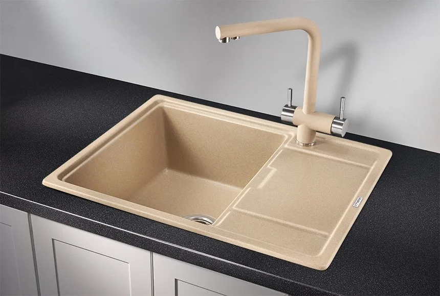 Мойка кухонная Granula 6503, песок Sancos — официальный сайт