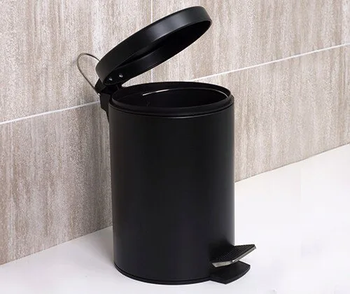 Мусорное ведро Wasserkraft Elbe K-7200 K-635BLACK 5 л Sancos — официальный сайт