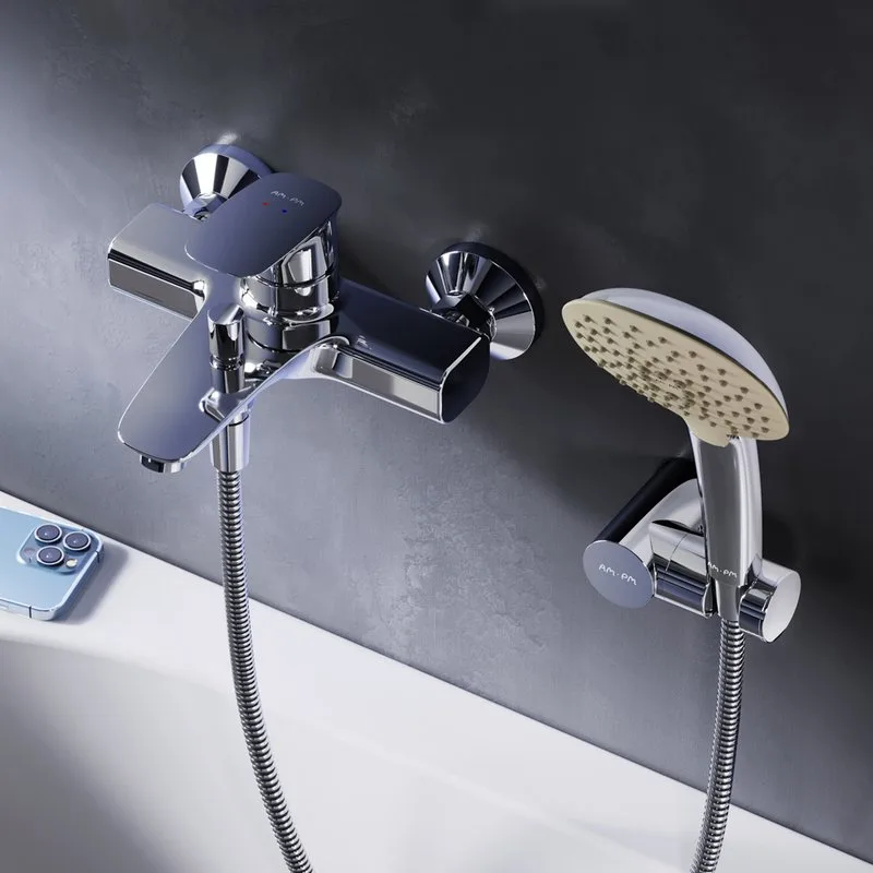 Смеситель для ванны с душем AM.PM Spirit V2.1 F71A15000 Sancos — официальный сайт