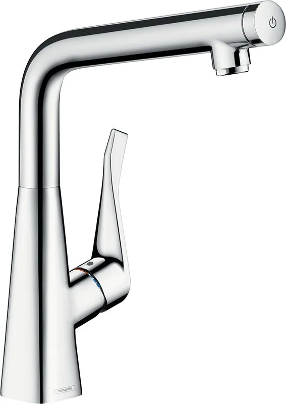 Смеситель для кухни Hansgrohe Metris Select 14883000 Sancos — официальный сайт