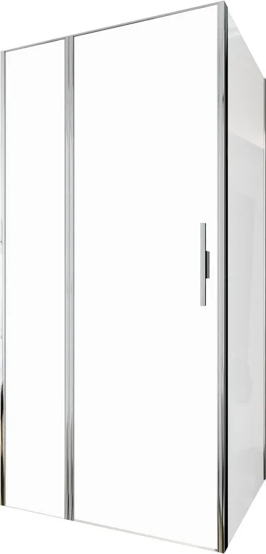 Душевой уголок Allen Brau Priority 100x100, профиль хром, стекло прозрачное Sancos — официальный сайт
