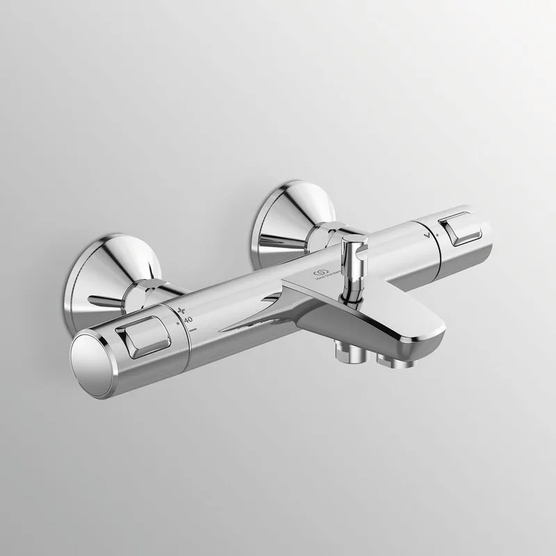 Термостатический смеситель Ideal Standard Ceratherm T25 A7206AA, для ванны с душем Sancos — официальный сайт