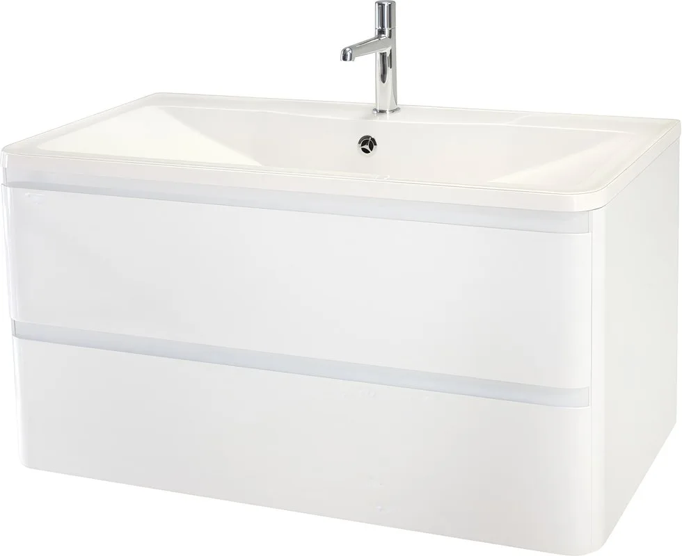 Тумба под раковину без столешницы BelBagno Albano 80 подвесная, bianco lucido Sancos — официальный сайт
