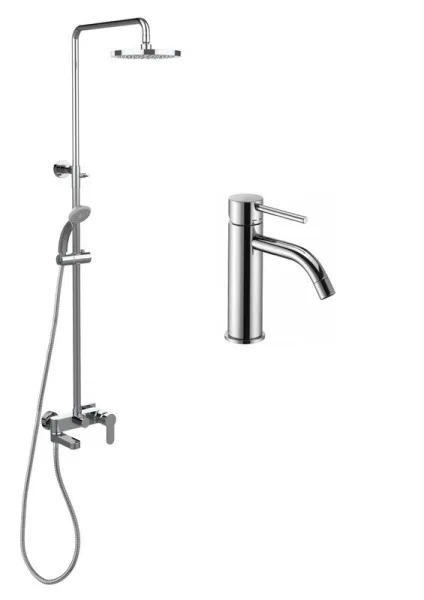 Комплект для ванной Paffoni Light KITCOL632CR71 хром Sancos — Оригинал