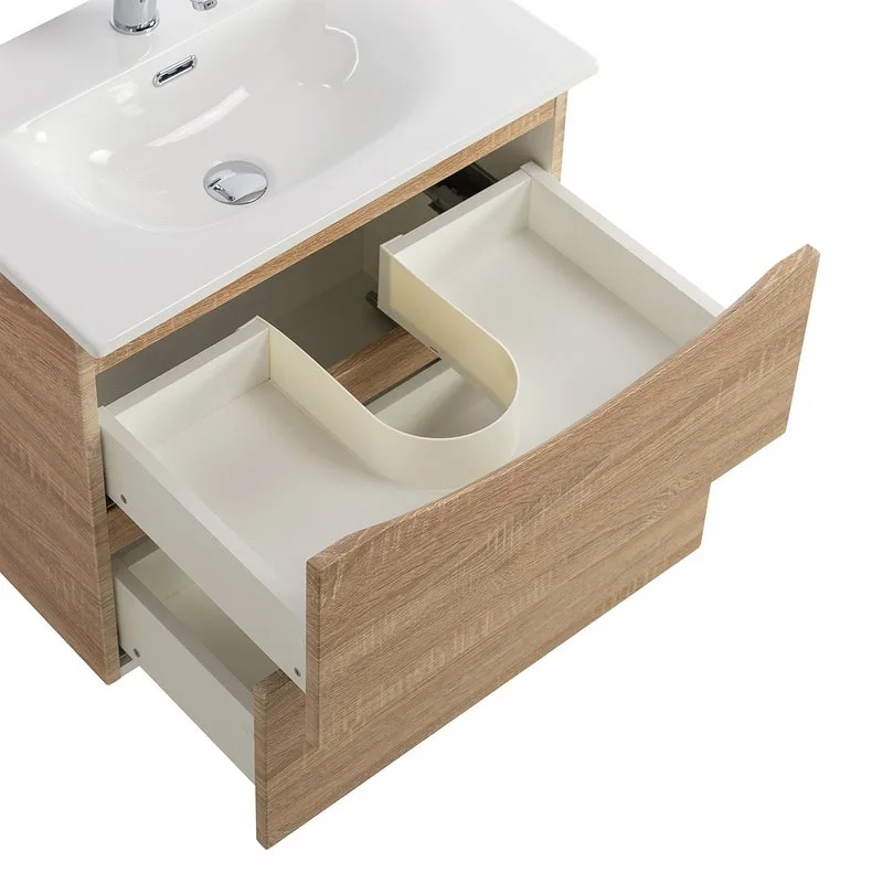 Тумба под раковину без столешницы BelBagno Marino-cer-mini 50 подвесная, rovere bianco Sancos — официальный сайт