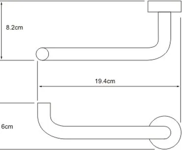 Держатель туалетной бумаги Wasserkraft Donau K-9496 Sancos — Оригинал