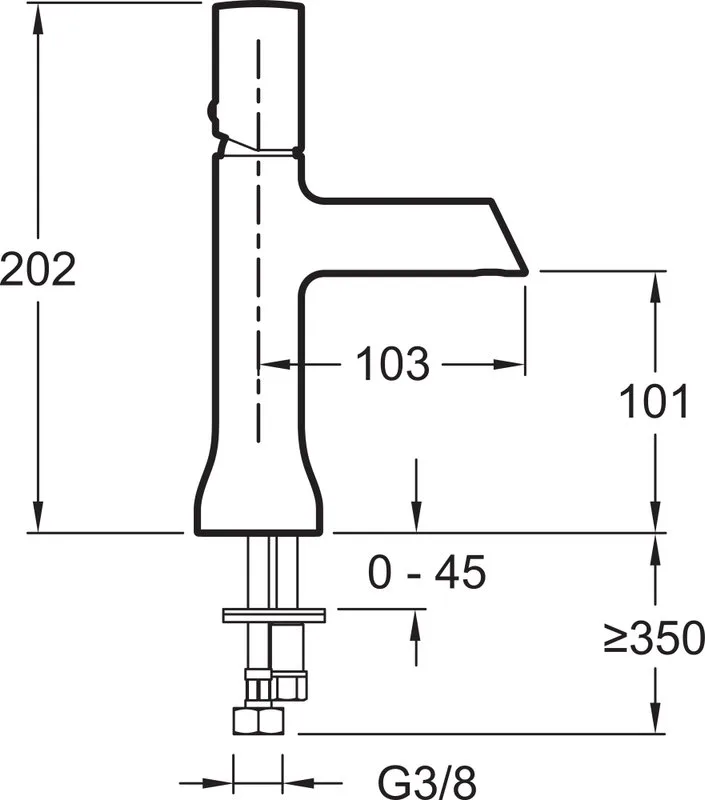 Смеситель для раковины Jacob Delafon Toobi E7329-CP Sancos — официальный сайт