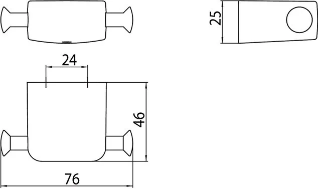Крючок Emco Trend 0278 001 00 хром Sancos — официальный сайт