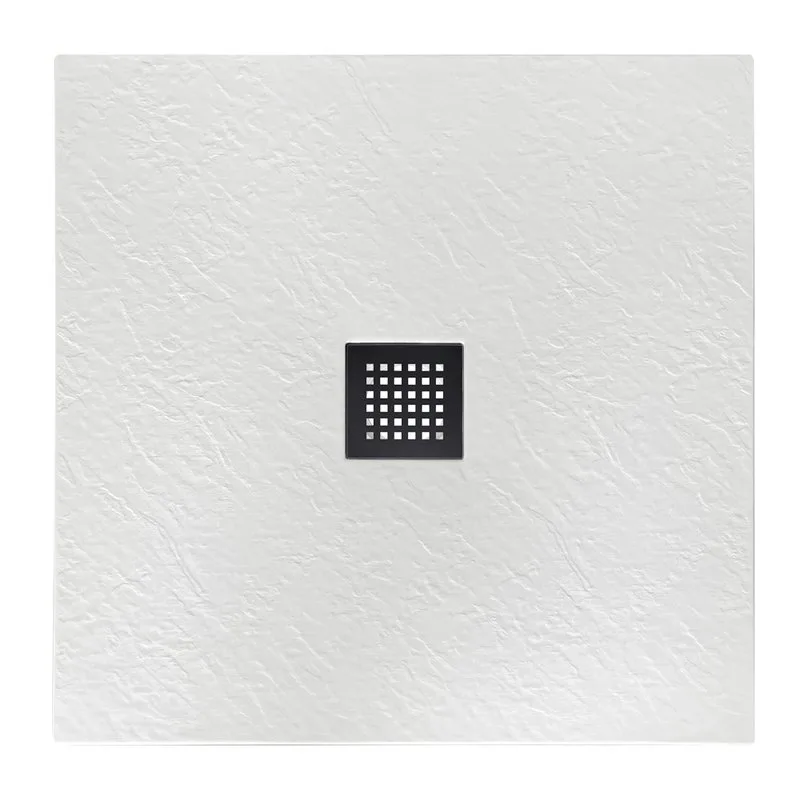 Поддон для душа BelBagno Uno TRAY-MR-UNO-A-80-35-W-NO 80х80, белый, с сифоном Sancos — официальный сайт