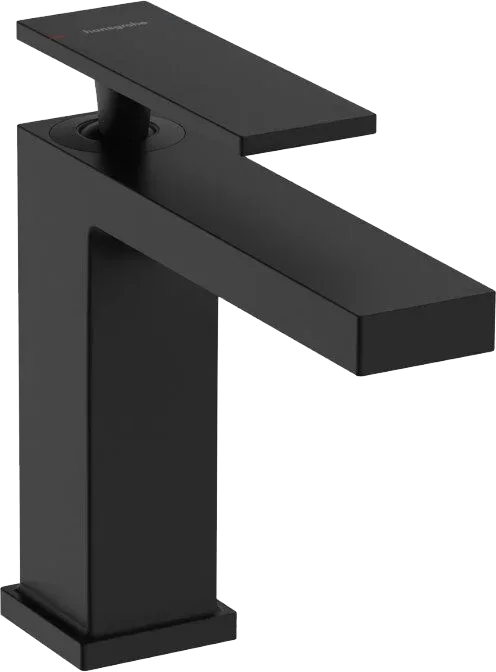 Смеситель для раковины Hansgrohe Tecturis E 110 73010670 матовый черный Sancos — официальный сайт