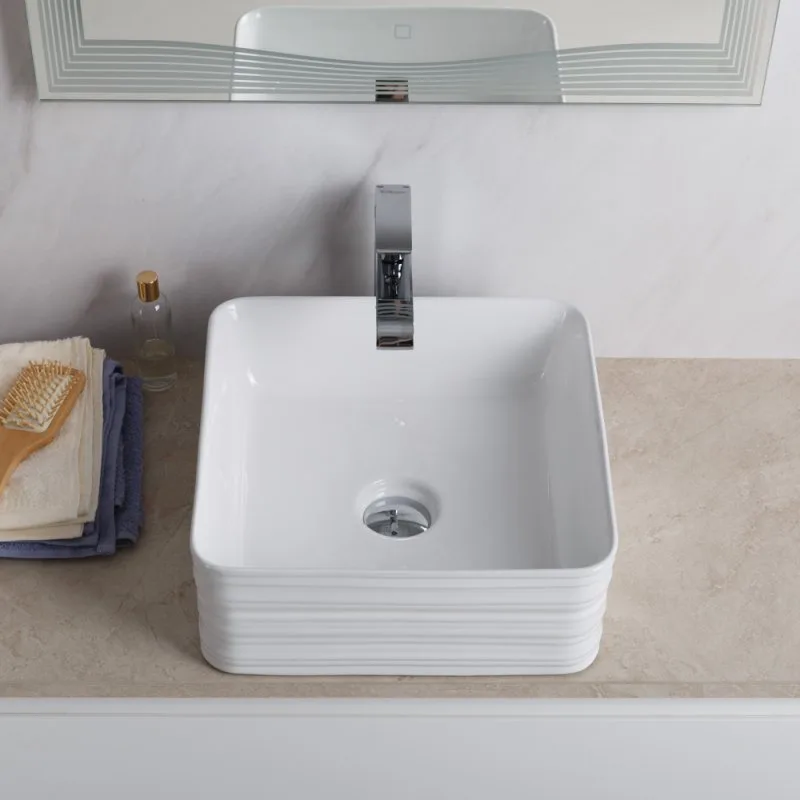 Накладная раковина BelBagno BB1407 Sancos — официальный сайт