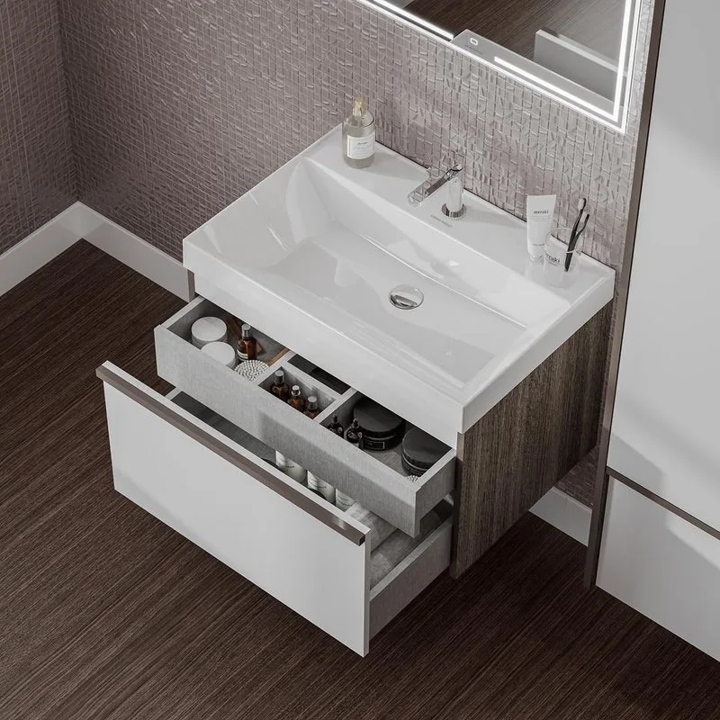 Мебельная раковина KERAMA MARAZZI Cubo 70 Sancos — официальный сайт