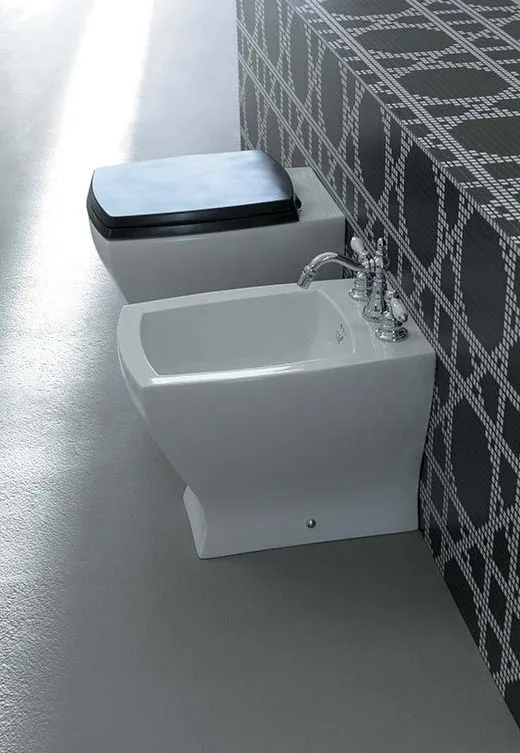 Биде напольное ArtCeram Jazz JZB002 белое Sancos — официальный сайт