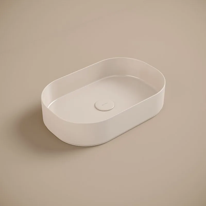 Накладная раковина Allen Brau Fantasy Oval 55x36, слоновая кость Sancos — официальный сайт