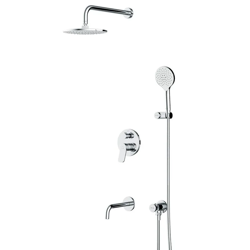 Душевой комплект AM.PM X-Joy FB85A3RH30 С ВНУТРЕННЕЙ ЧАСТЬЮ, хром Sancos — официальный сайт