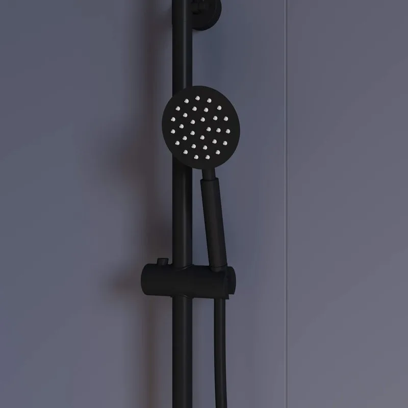 Душевая стойка RGW Shower Panels SP-24B, матовый черный Sancos — официальный сайт