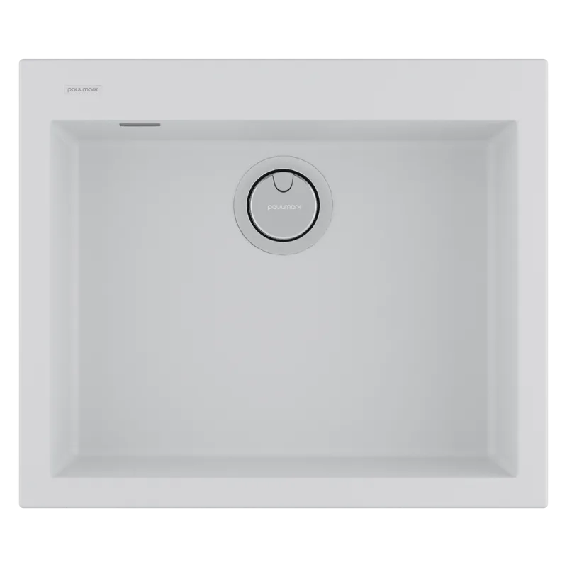 Мойка кухонная Paulmark Decoration 41 PM936051-WH white Sancos — официальный сайт
