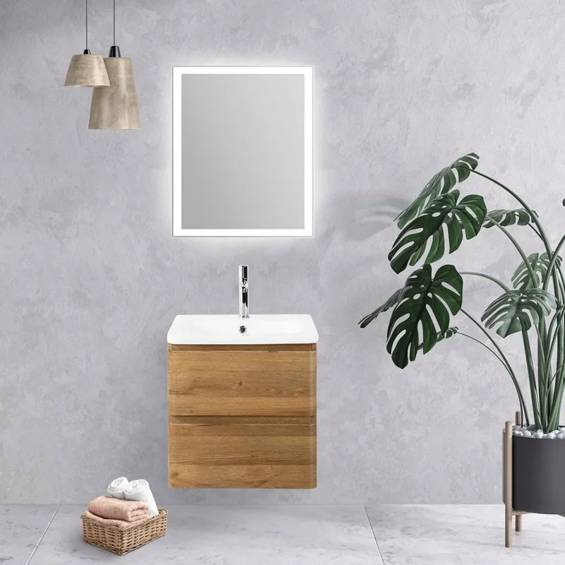 Зеркало BelBagno SPC-GRT-500-600-LED-BTN Sancos — официальный сайт