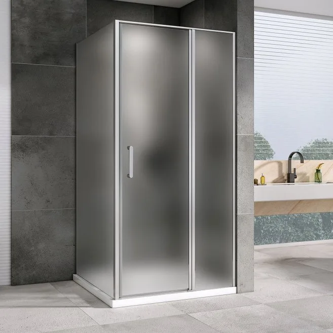 Душевой уголок Abber Sonnenstrand AG04120MS-S85M 120x85, профиль хром, стекло матовое Sancos — официальный сайт