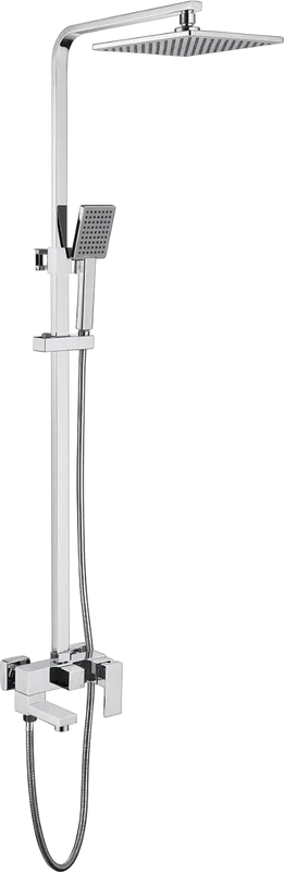 Душевая стойка Abber Daheim AF8216, хром Sancos — официальный сайт
