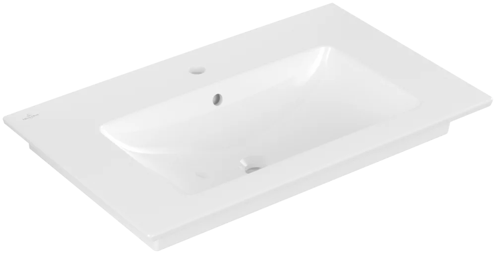 Мебельная раковина Villeroy & Boch Venticello 41048L01 80х50 альпийский белый Sancos — официальный сайт