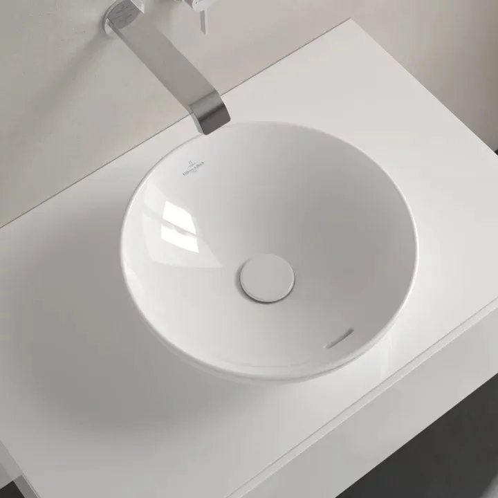 Накладная раковина Villeroy & Boch Loop & friends 4A450001 альпийский белый Sancos — официальный сайт