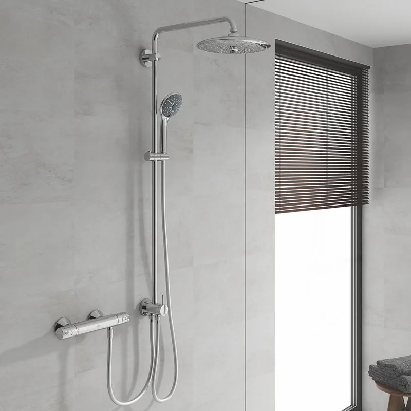 Душевая стойка Grohe Vitalio Joy 260 27357002 Sancos — официальный сайт