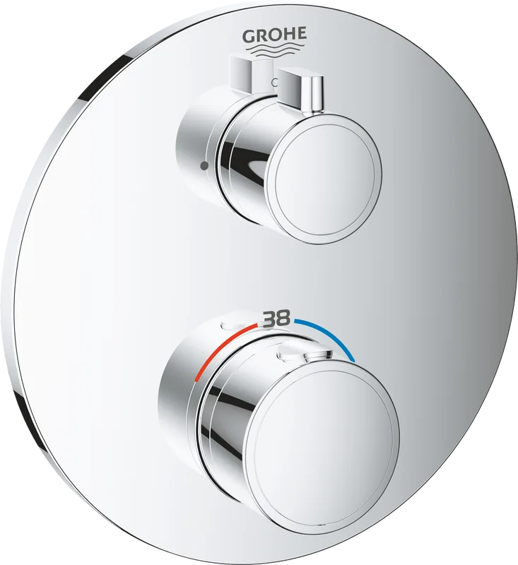 Термостатический смеситель встраиваемый Grohe Grohtherm 24075000 для душа Sancos — официальный сайт