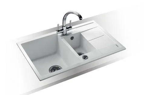 Мойка кухонная Blanco Metra 6 S Compact белая Sancos — официальный сайт