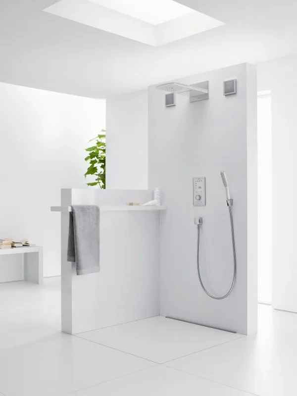 Верхний душ Hansgrohe Raindance Rainfall 180 AIR 2jet 28433000 Sancos — официальный сайт