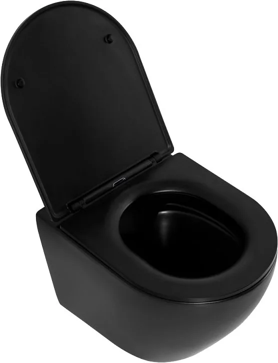 Чаша для унитаза подвесного BelBagno Colorato BB062CHR-MB матовая черная Sancos — официальный сайт