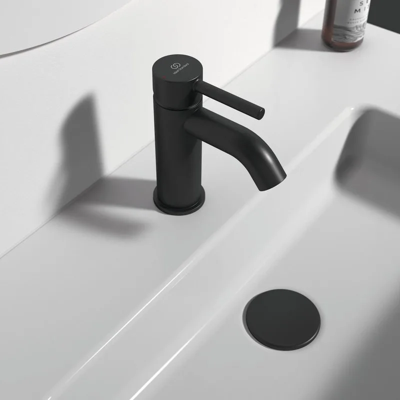 Смеситель для раковины Ideal Standard Ceraline BC268XG черный Sancos — официальный сайт