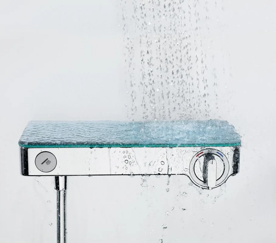 Термостатический смеситель Hansgrohe Ecostat Select 13171000 для душа Sancos — официальный сайт