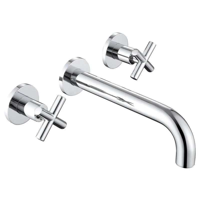 Смеситель для раковины Abber Wasser Kreis AF81121, С ВНУТРЕННЕЙ ЧАСТЬЮ, хром Sancos — официальный сайт