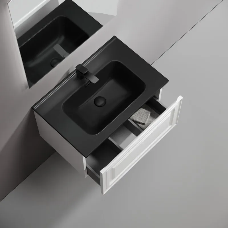 Тумба с раковиной Sancos Very 70 bianco, раковина CN7007MB Sancos — официальный сайт
