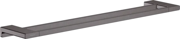 Полотенцедержатель Hansgrohe AddStoris 41743340 шлифованный черный хром