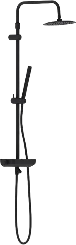 Душевая стойка Damixa Scandinavian Pure 936730300, черная матовая Sancos — официальный сайт