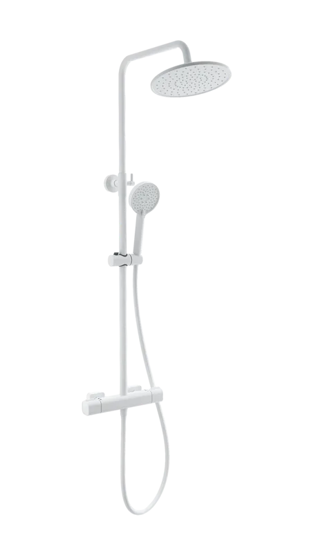 Душевая стойка Wonzon & Woghand STAY 1 WW-B3051-A-MW, матовая белая Sancos — официальный сайт