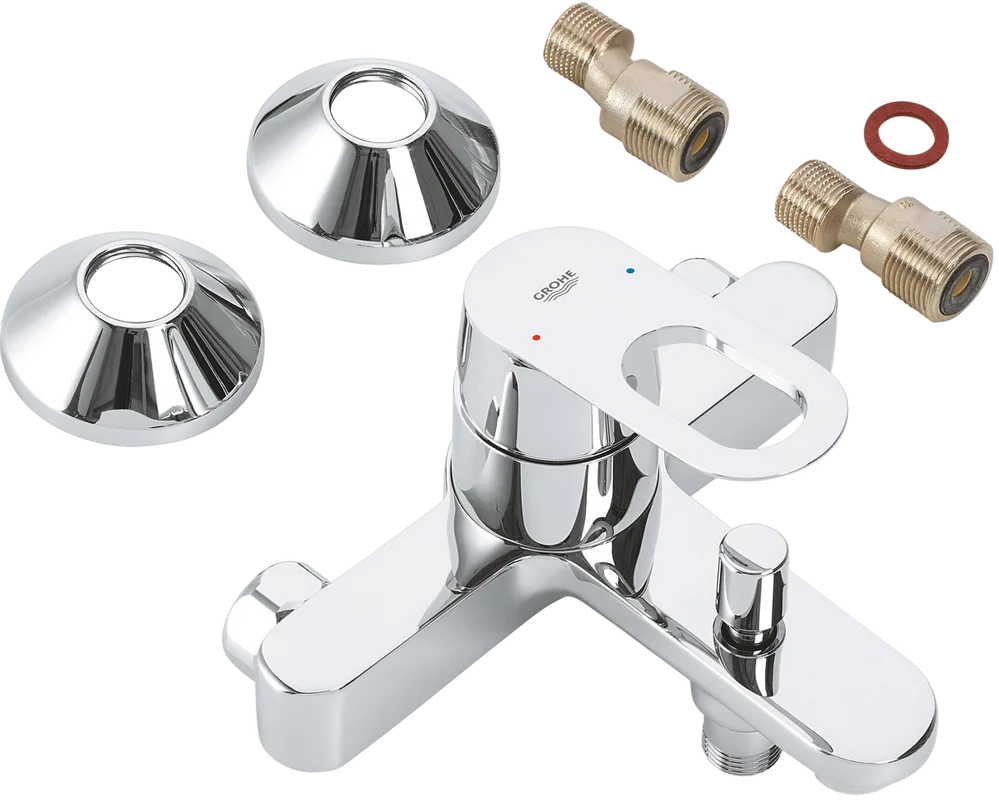 Смеситель для ванны с душем Grohe BauLoop 23341000 Sancos — официальный сайт