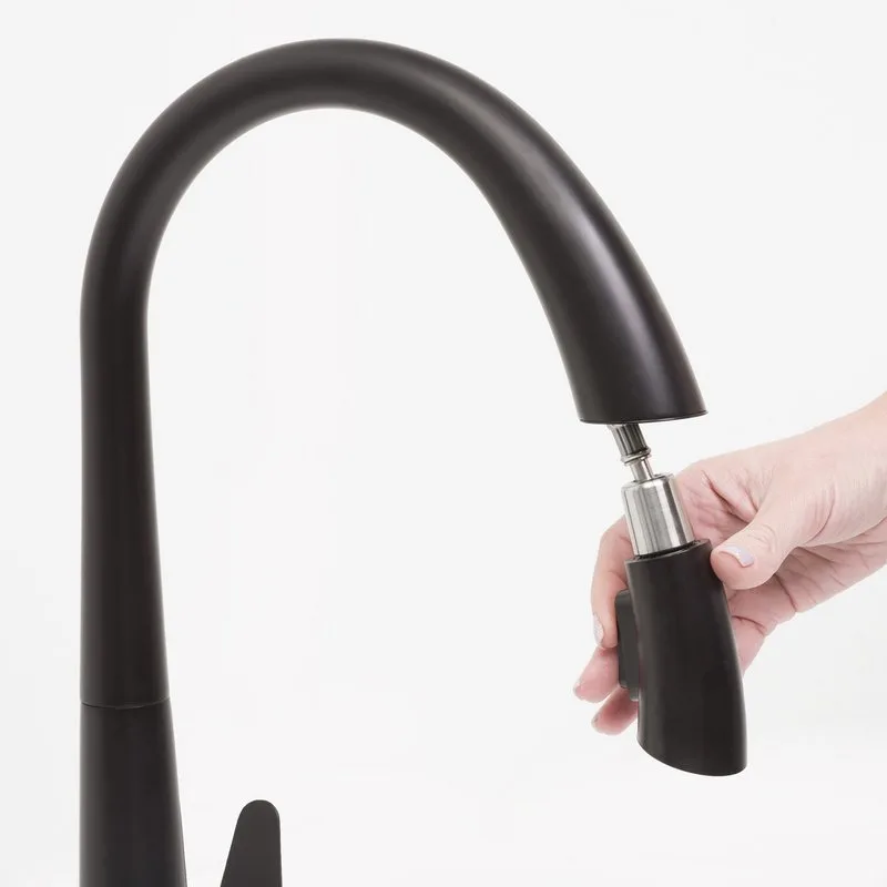 Смеситель для кухни Wasserkraft A8667 magic black Sancos — официальный сайт