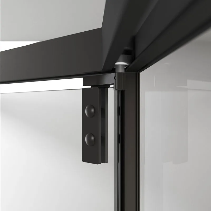 Душевой уголок Vincea Show VSP1-4SH100CLB 100x100, профиль черный Sancos — официальный сайт