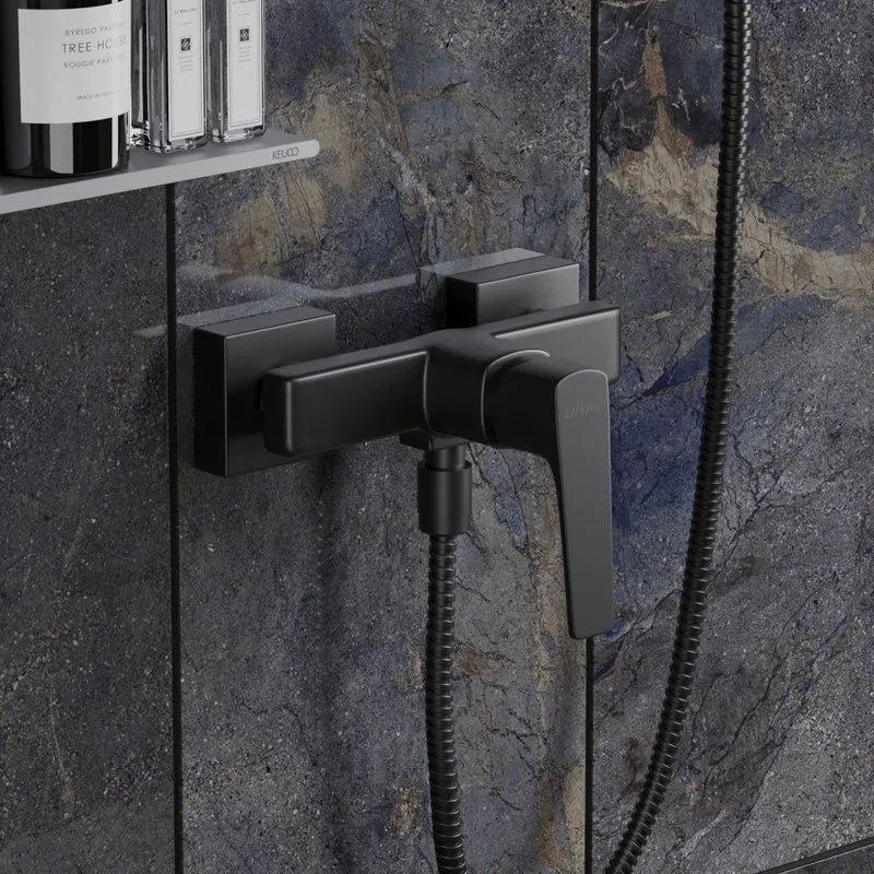 Смеситель для душа Paini Bari RTYO511 черный Sancos — официальный сайт