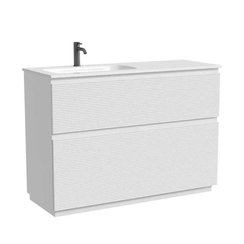 Тумба под раковину Sancos Folk Floor 120 напольная левая Bianco (белый), FL120FLW Sancos — официальный сайт