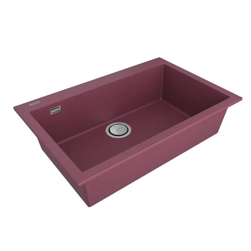 Мойка кухонная Paulmark Decoration 41 PM937650-ME merlot Sancos — официальный сайт