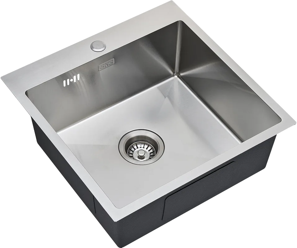 Мойка кухонная S.K.Sanitary SKS 5151 с сифоном Sancos — официальный сайт