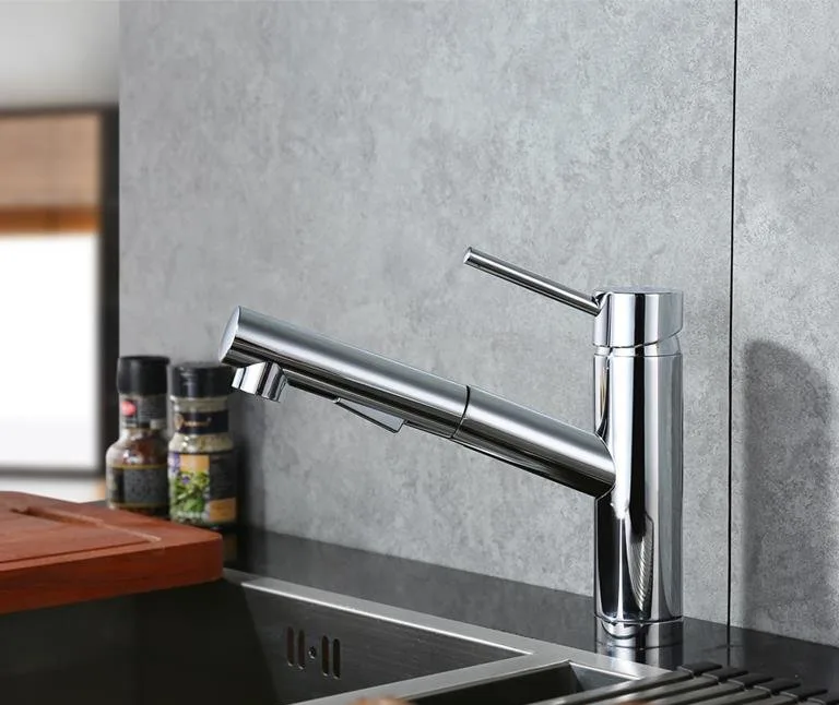 Смеситель для кухни Emar Steel ЕС - 3012 хром Sancos — официальный сайт