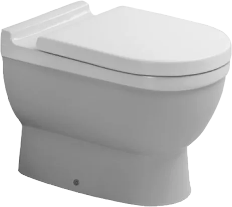 Унитаз приставной напольный Duravit Starck 3 0124090000 с микролифтом Sancos — официальный сайт