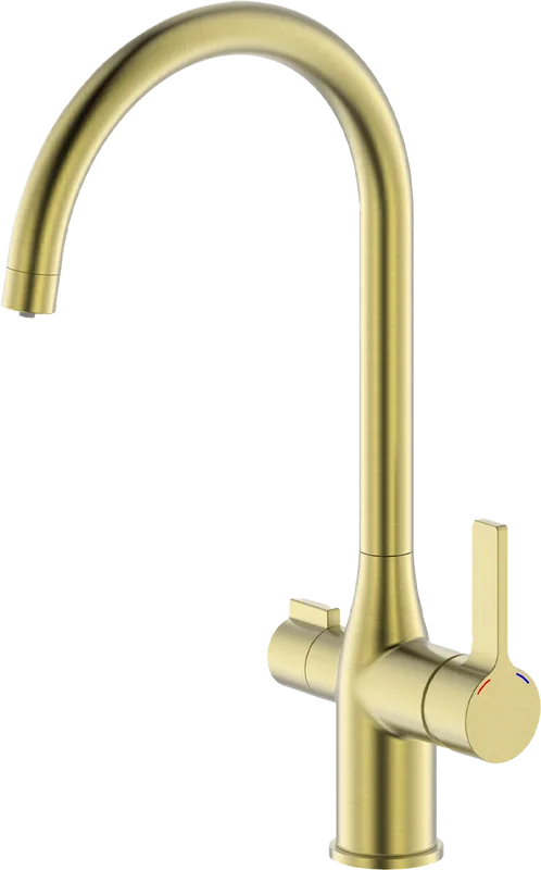 Смеситель для кухни IDDIS Pure PURMGFJi05 матовое золото Sancos — официальный сайт