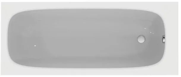 Акриловая ванна Ideal Standard I.life A T476001 без опоры 170x75 см, пристенная, euro white  Sancos — официальный сайт